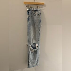 Garage Denim 90s Straight Vintage Jeans Ripped Size 3